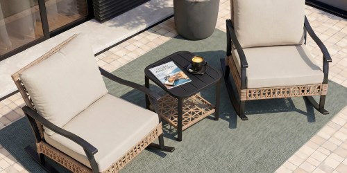 Our Fave Lowe’s Patio Deal? This Adorable Rattan Bistro Set for Just $177 Shipped (+ More!)