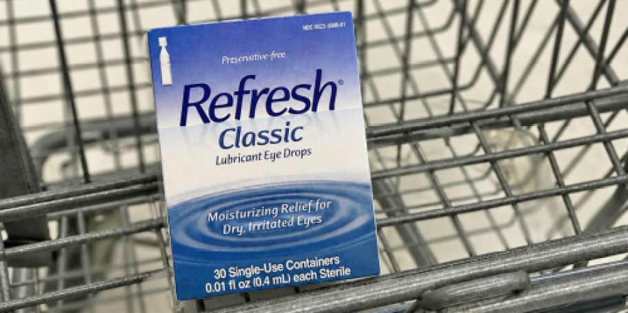 Refresh Single-Use Eye Drops 30-Pack Just $3.62 Shipped on Amazon (Reg. $15)