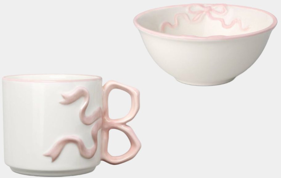 Room essentials stoneware Mug and Bowl