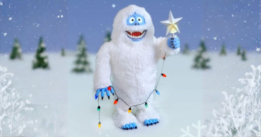 Rudolph the Red-Nosed Reindeer 3' Bumble Animatronic Christmas Decoration on display