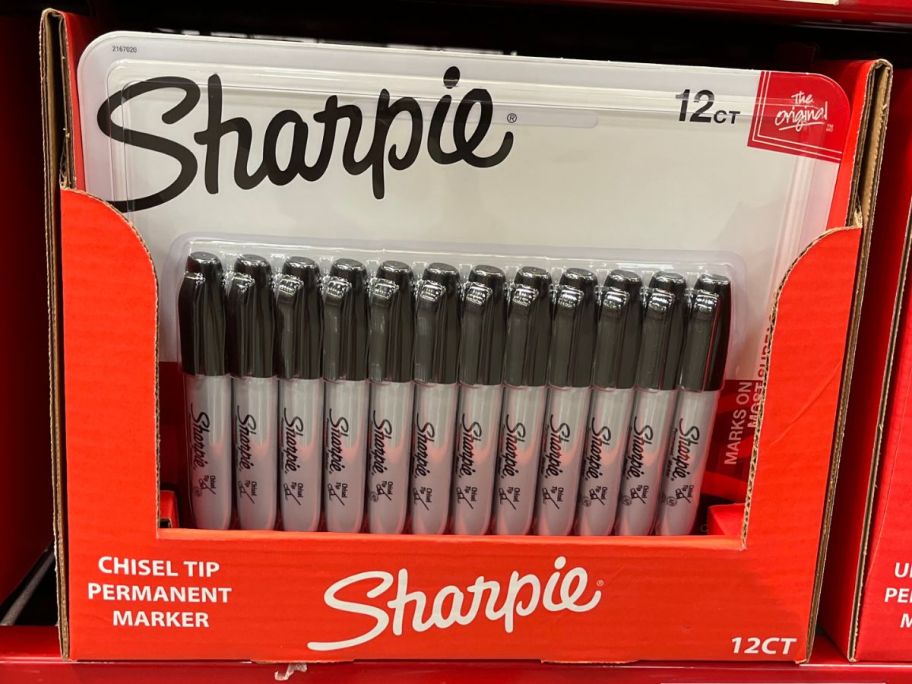 Sharpie chisel Tip 12-Pack