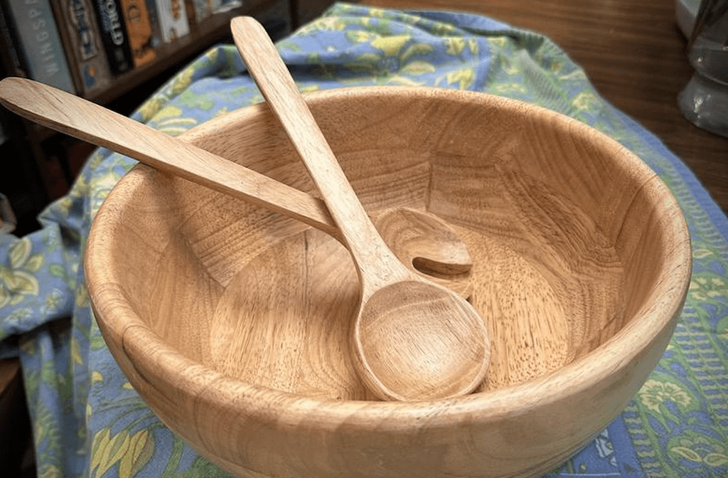 Sam's Club wood bowl 