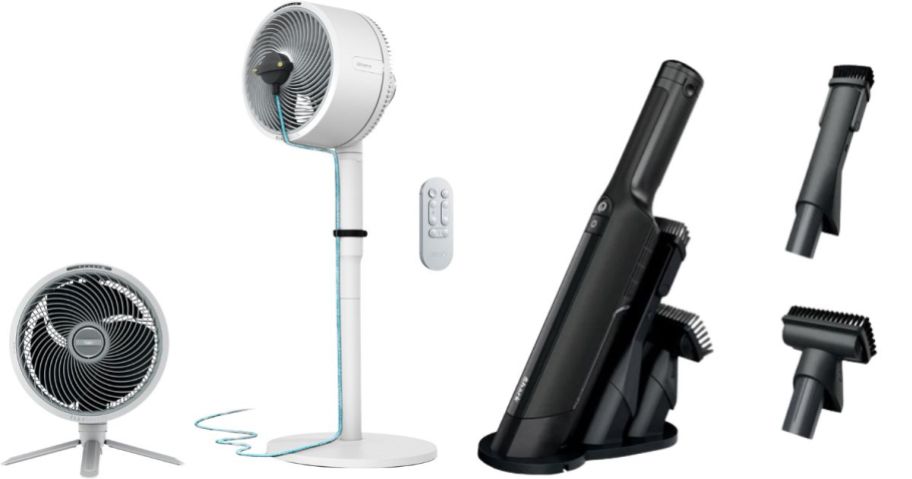 Shark FlexBreeze and Shark WV410CO WandVac Power Pet Cord-Free Handheld Vacuum