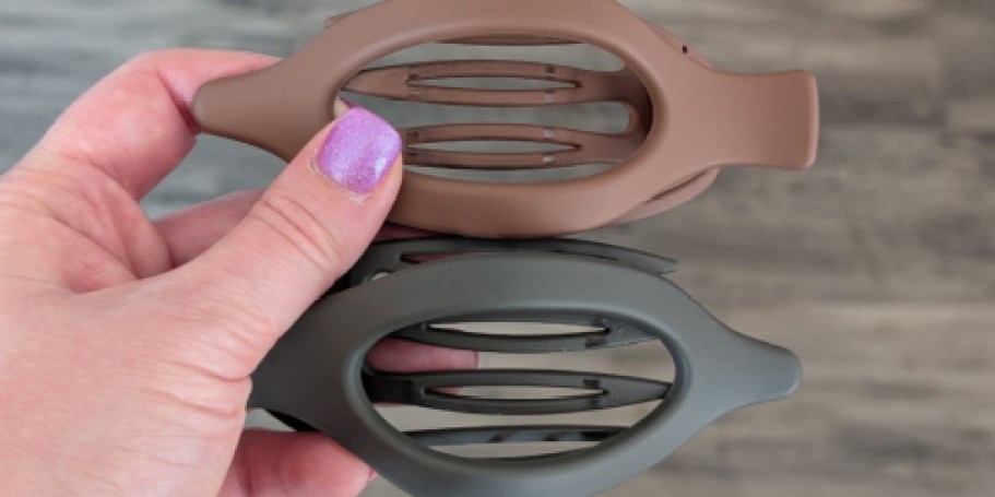 Flat Hair Clips 10-Pack Only $5.49 on Amazon (Pretty Matte Colors!)