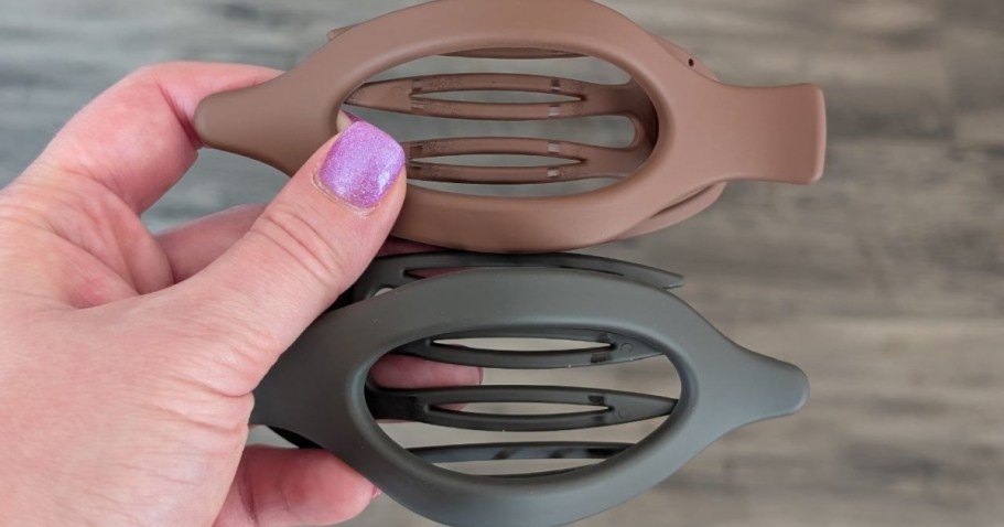 Flat Hair Clips 10-Pack Only $5.49 on Amazon (Pretty Matte Colors!)