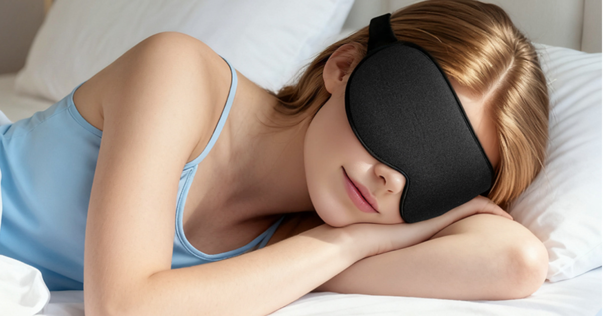 Weighted Sleep Mask Only $4.99 on Amazon (Reg. $13)