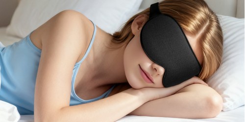 Weighted Sleep Mask Only $4.99 on Amazon (Reg. $13)