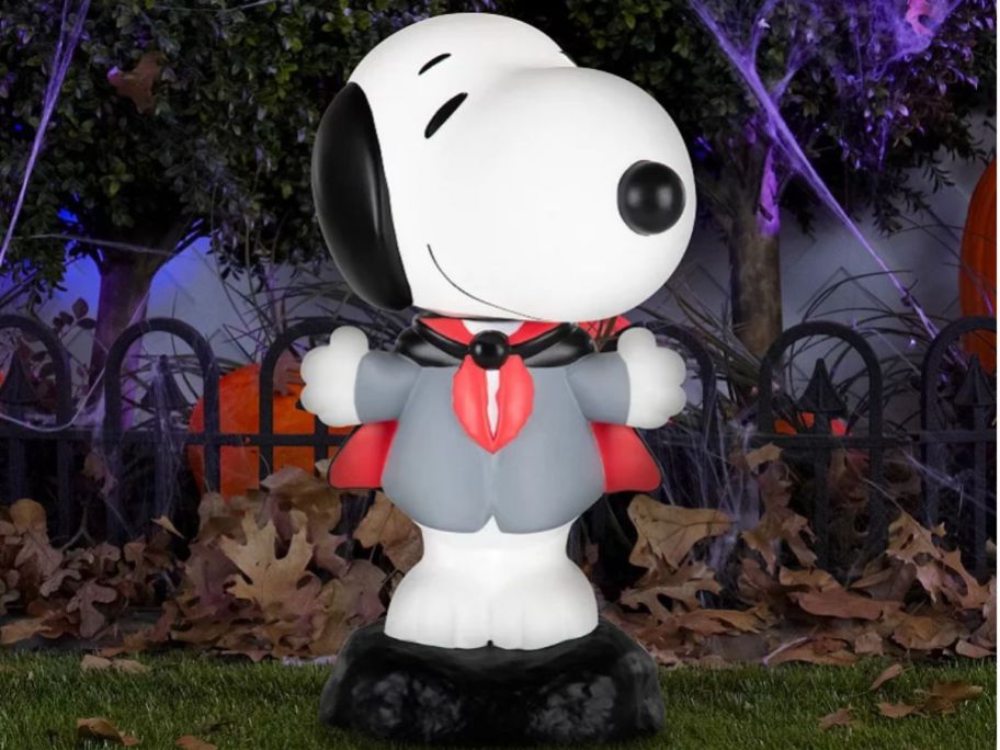Vampire Snoopy Blow Mold