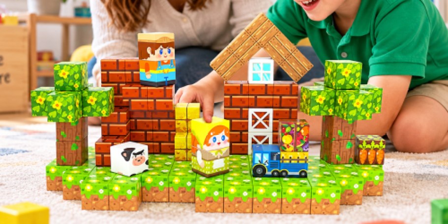 Magnetic Building Blocks 36-Piece Set Just $7.99 on Amazon (Reg. $19)