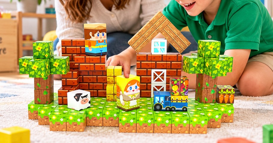 Magnetic Building Blocks 36-Piece Set Just $7.99 on Amazon (Reg. $19)