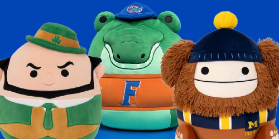Squishmallows College Mascots Only $19.99 on Amazon – Grab Your Favorite Before it Sells Out!