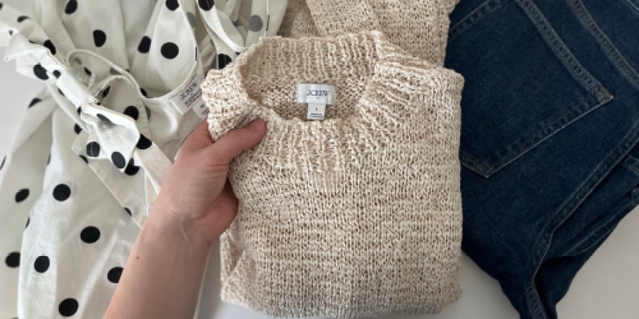 *HOT* Up to 95% Off J.Crew Factory Clearance + Save on Team Faves!