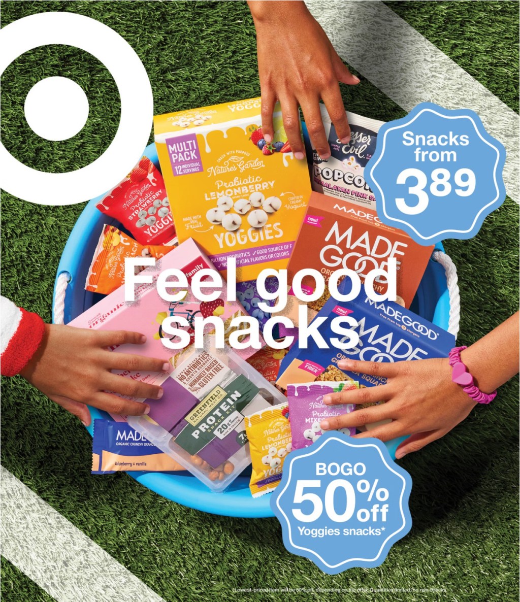 page from Target ad