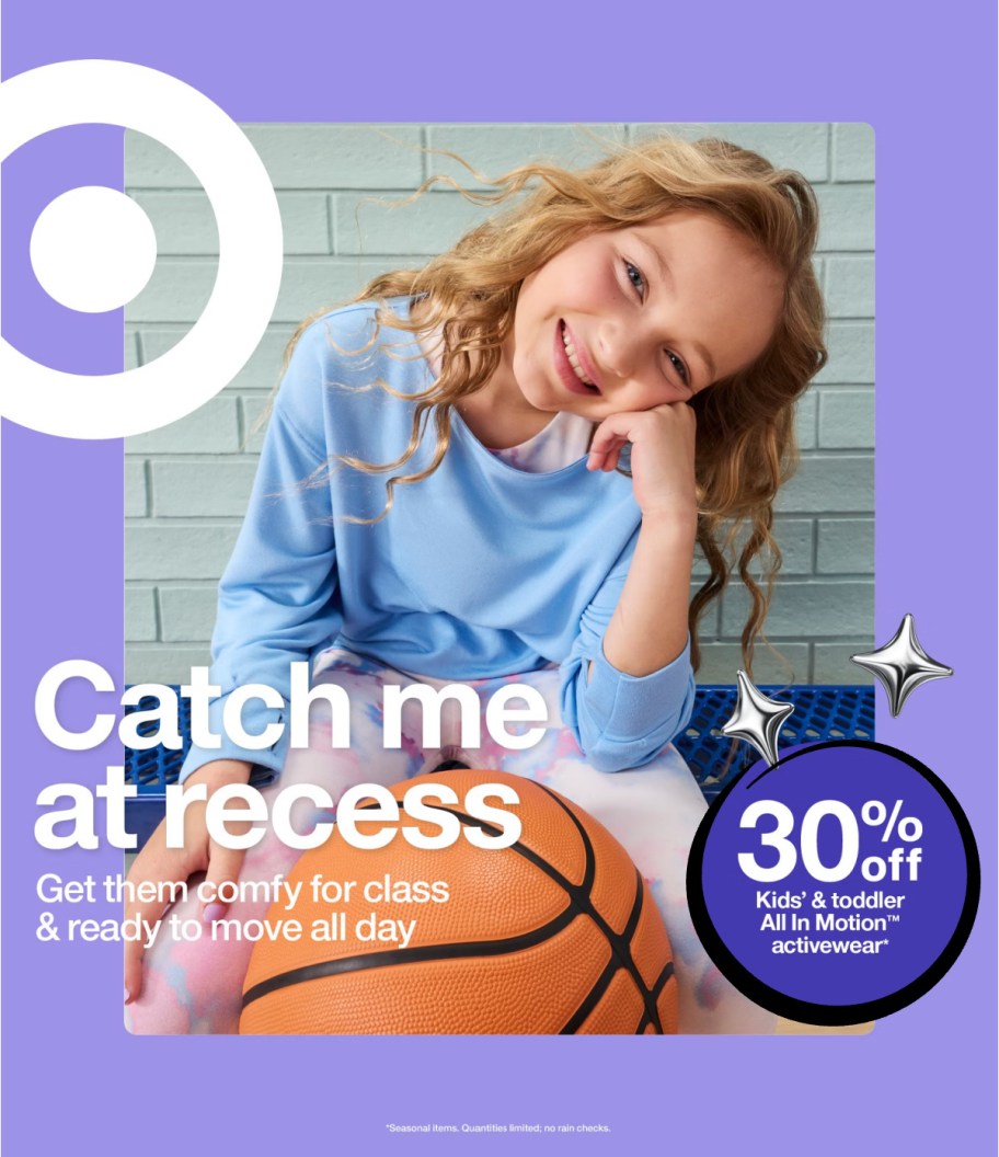page from Target ad