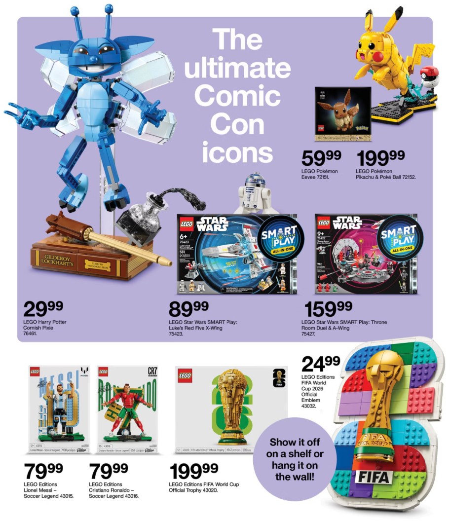 page from Target ad