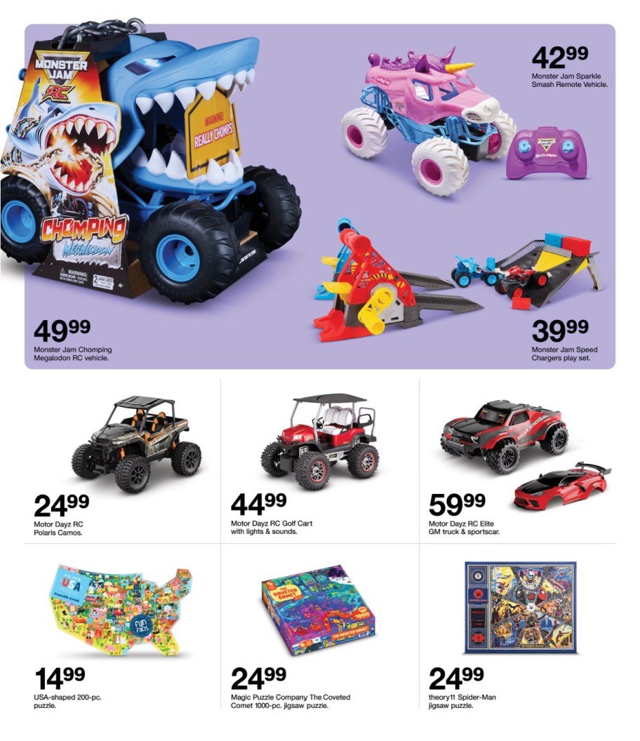 page from Target ad