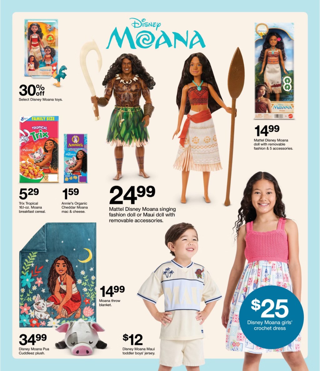 page from Target ad