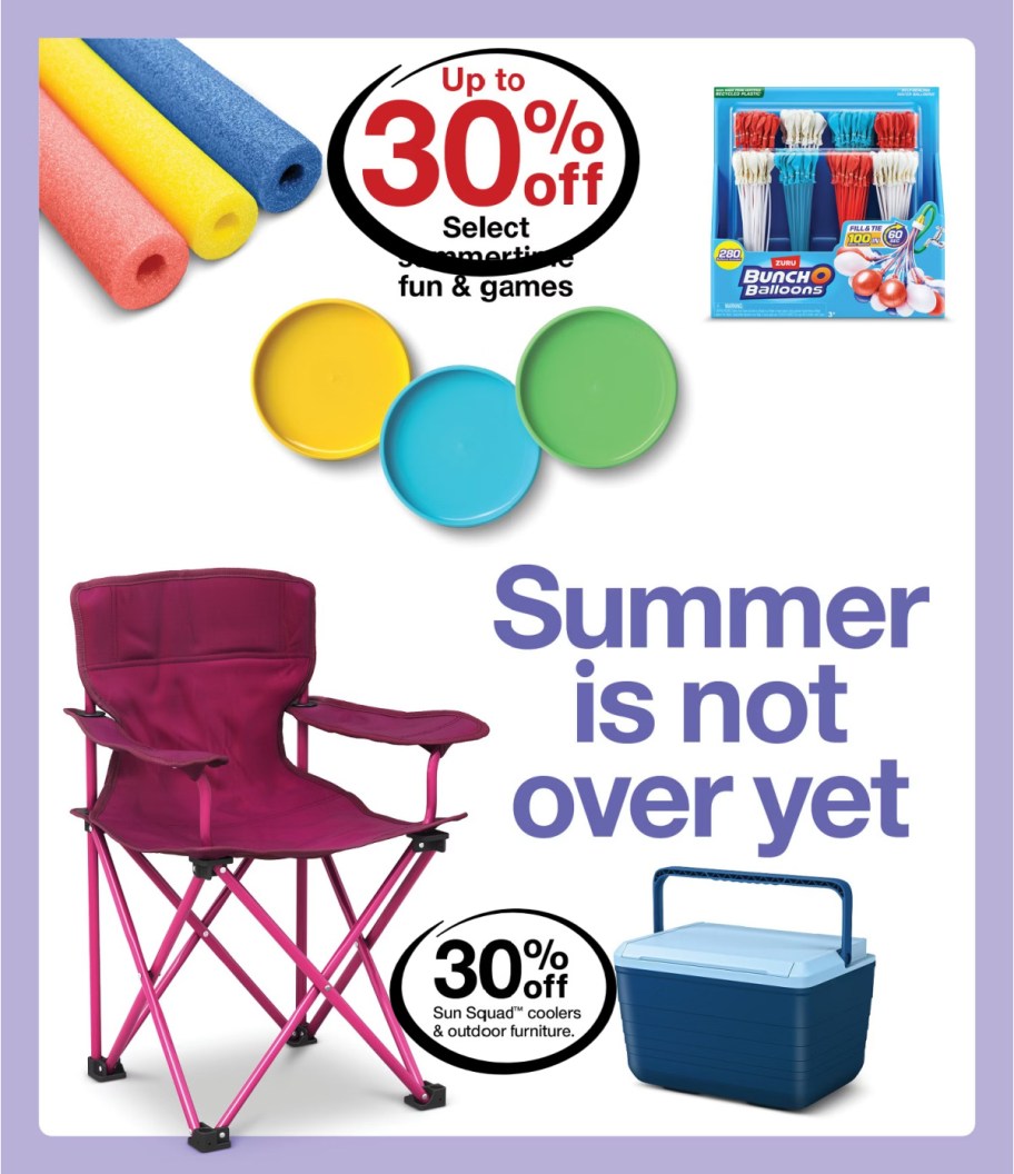 page from Target ad