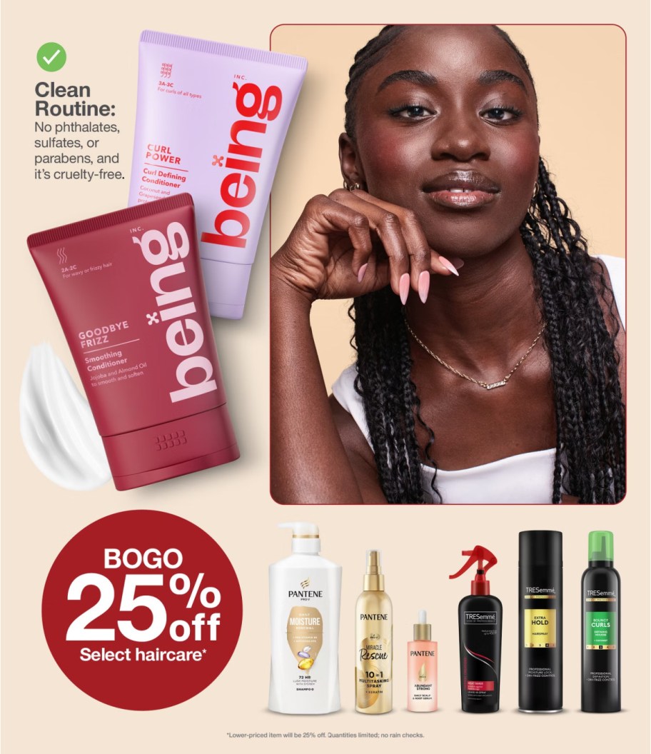 page from Target ad