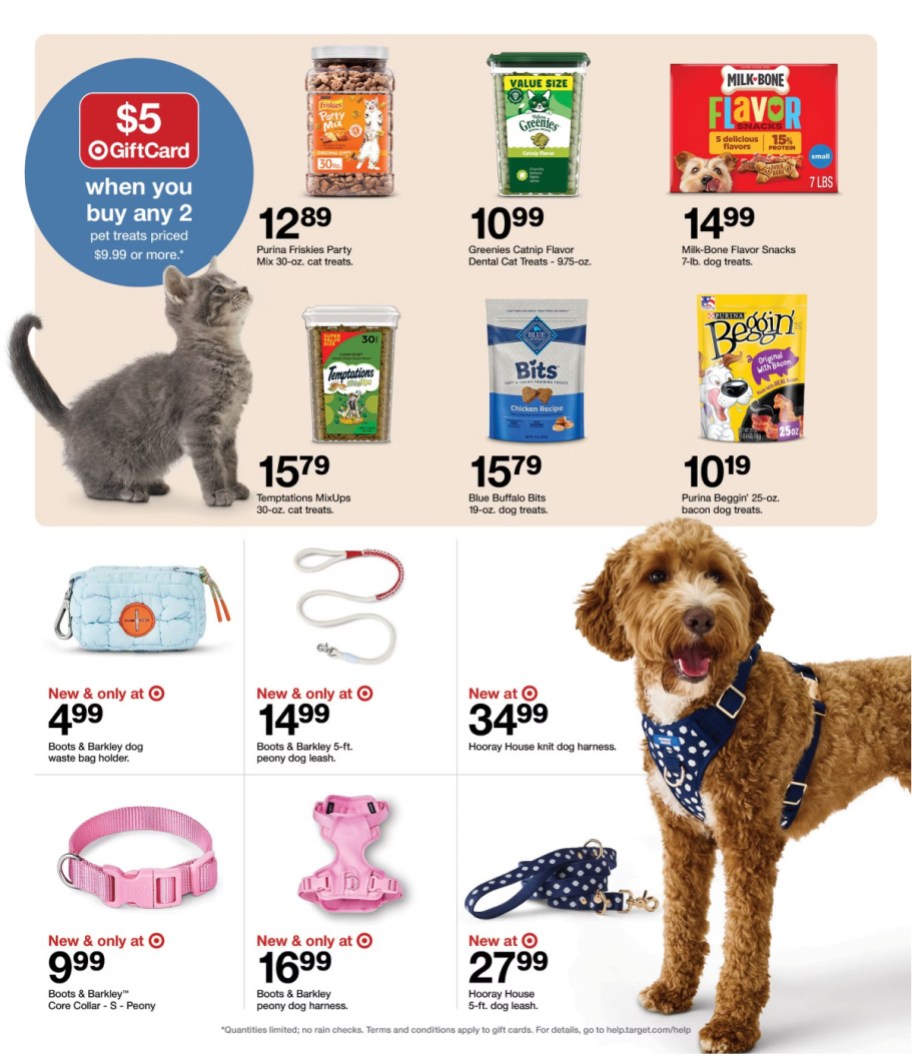 page from Target ad