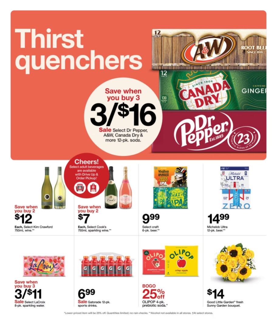 page from Target ad