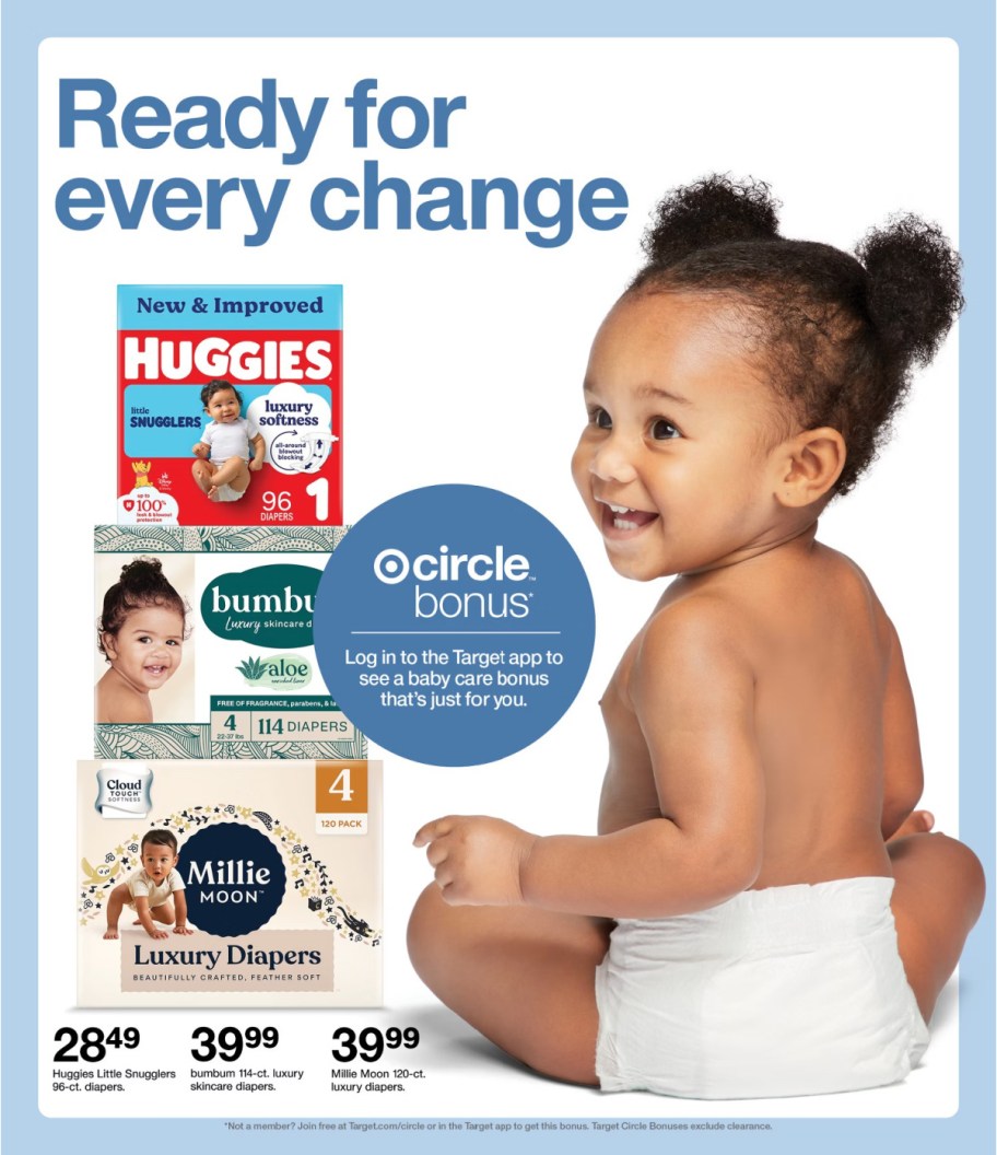 page from Target ad