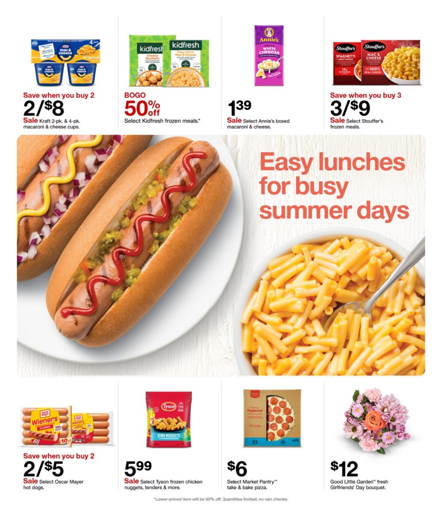 page from Target ad
