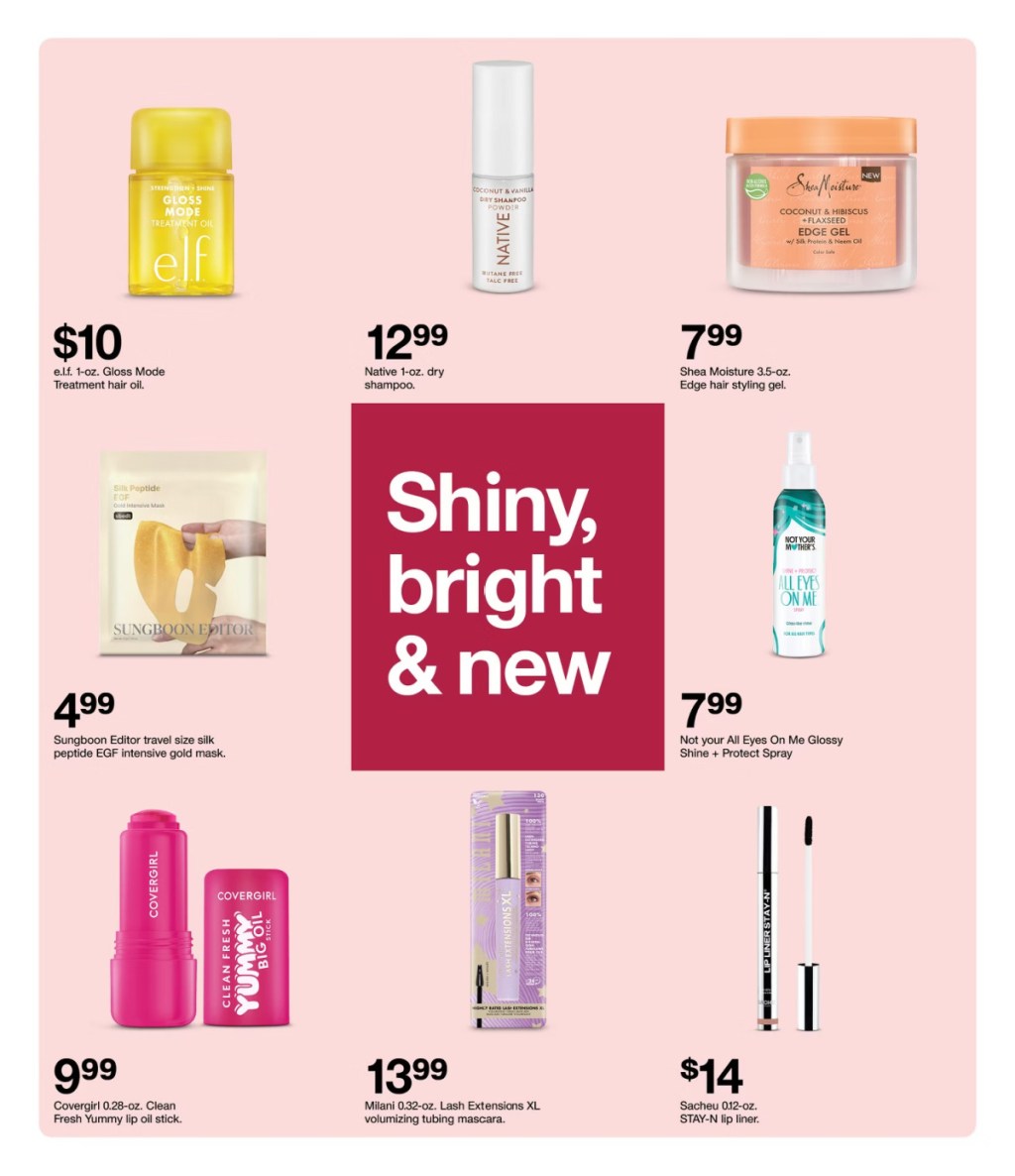 page from Target ad