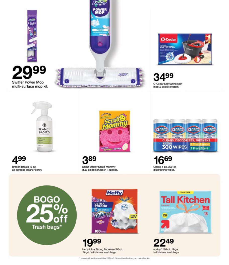 page from Target ad