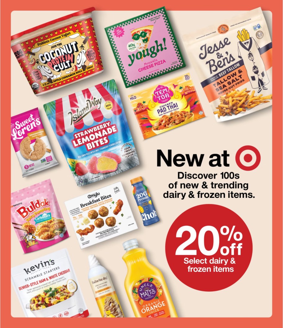 page from Target ad