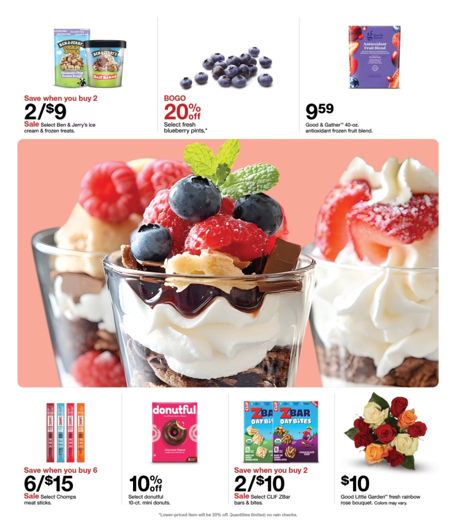 page from Target ad