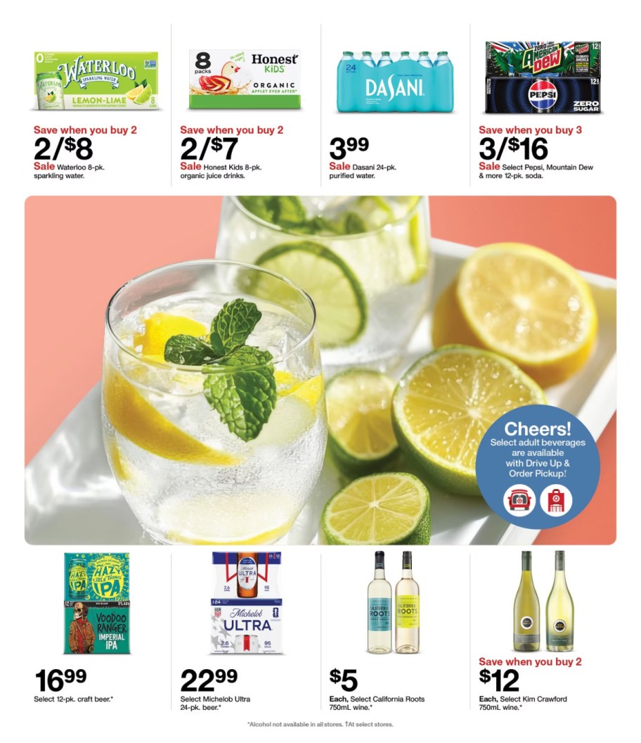 page from Target ad