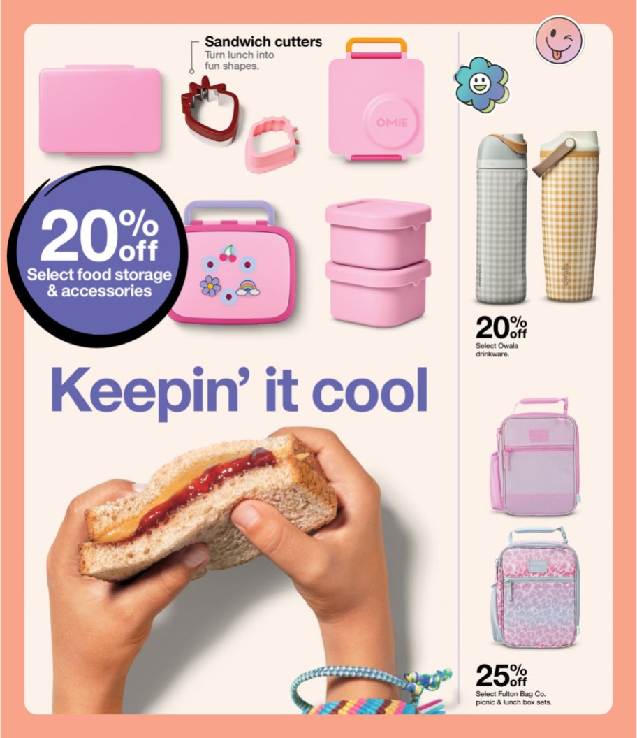 page from Target ad