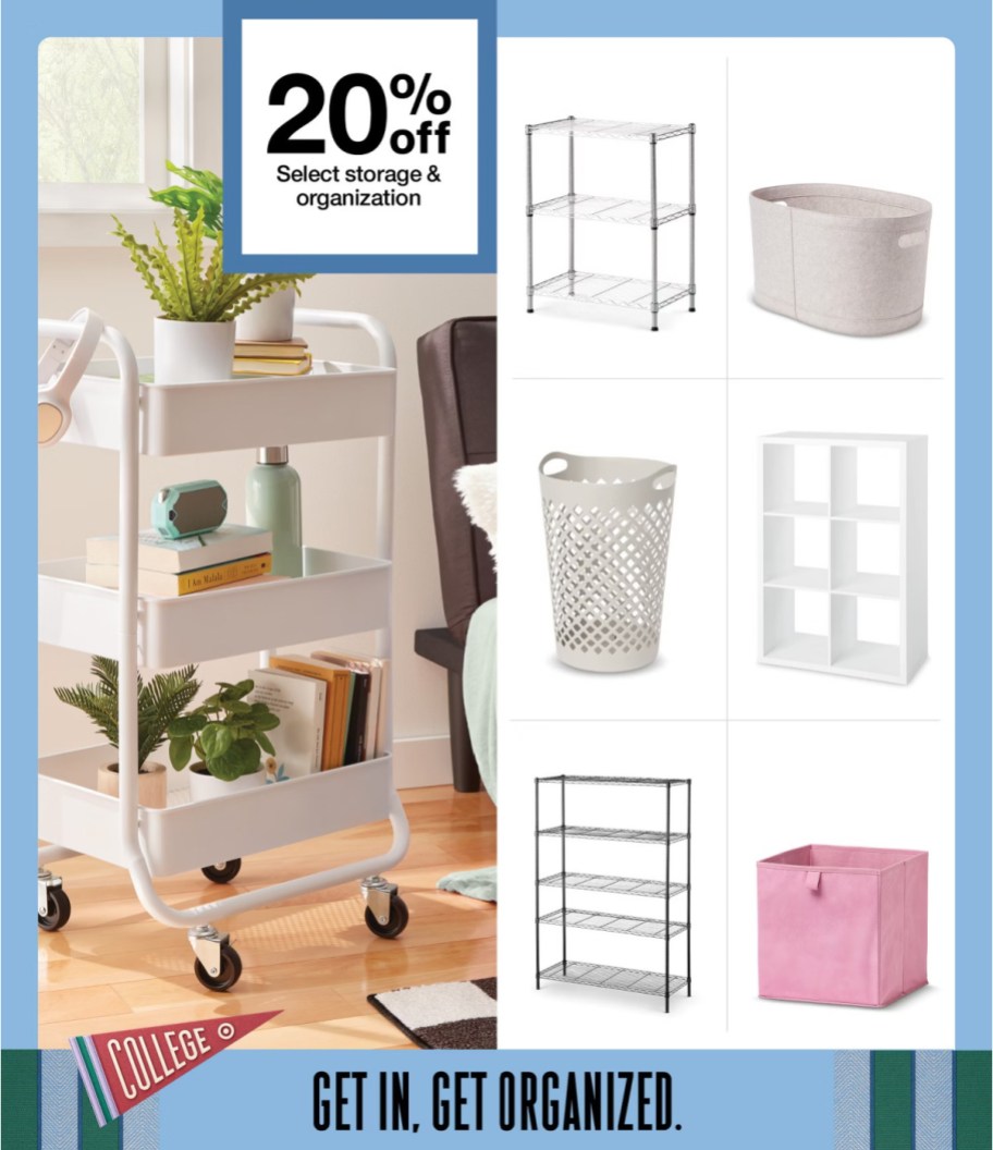 page from Target ad