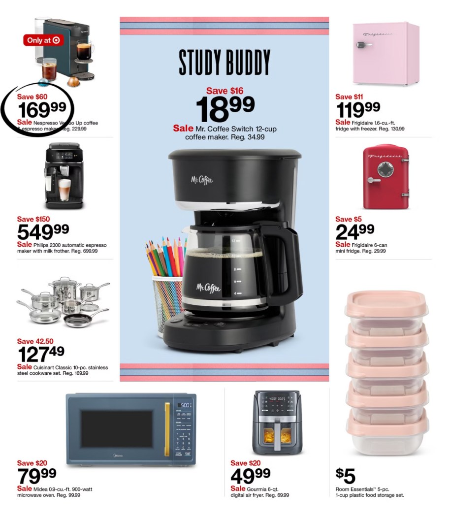 page from Target ad