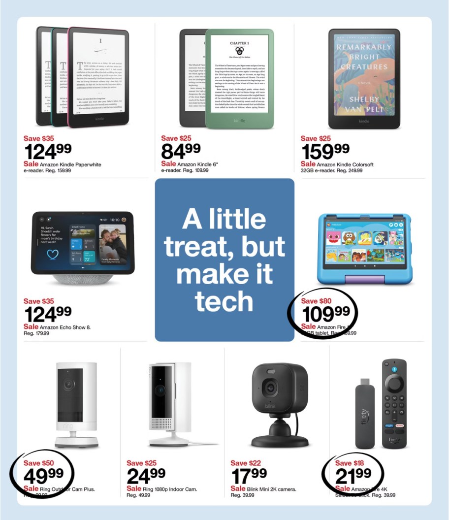 page from Target ad
