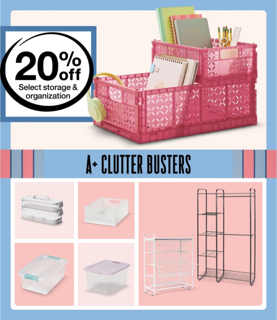 page from Target ad