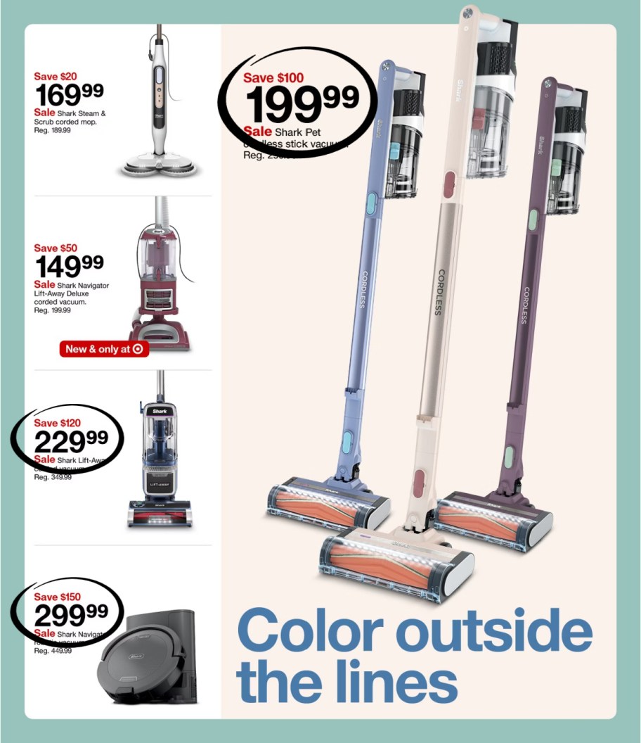 page from Target ad