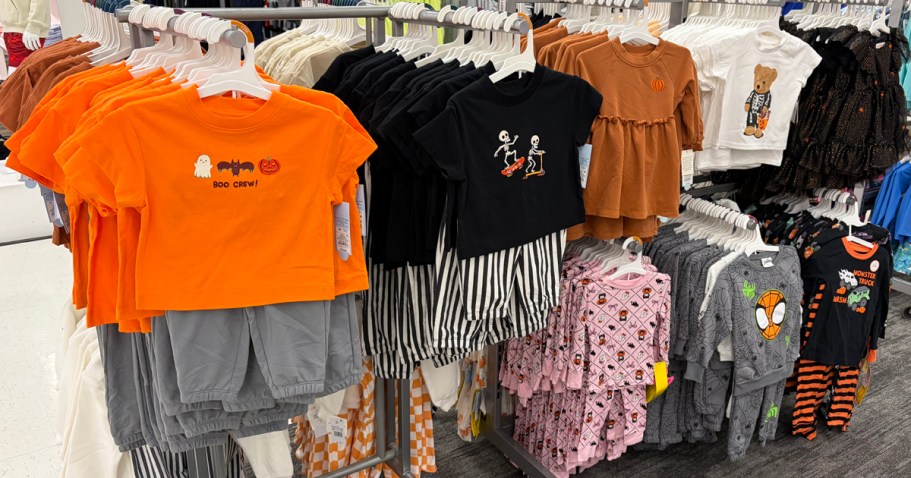 NEW Halloween Kids Clothing Spotted at Target (Super Cute Toddler Styles!)
