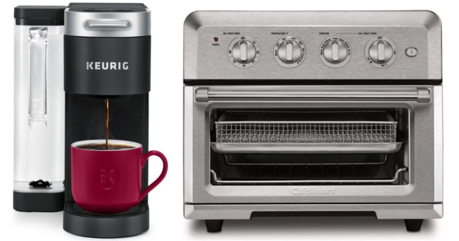 coffee maker and air fryer