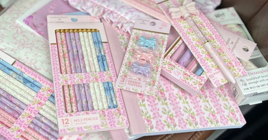 Target's LoveShackFancy Collection on table