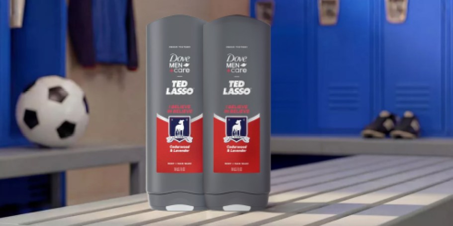 Dove Men+Care Body Wash Just $2.84 Each After CVS Rewards | Includes NEW Ted Lasso Scents