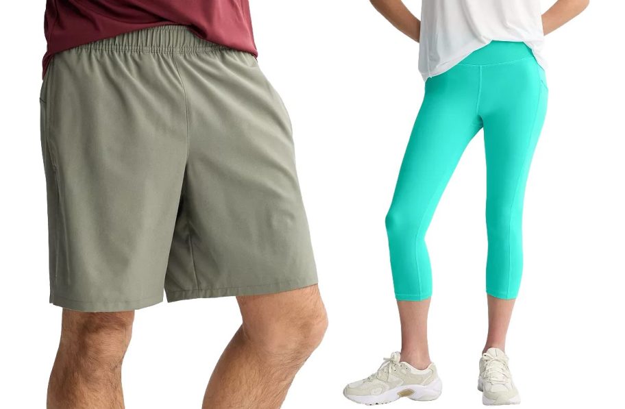 Tek Gear Men's Shorts and Women's Capris