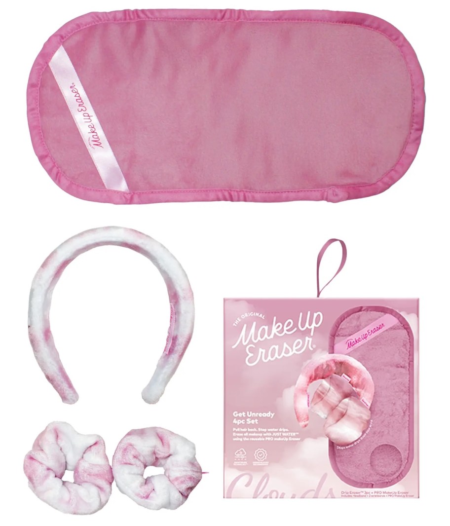 The Original MakeUp Eraser 4-Piece Get Unready With Me Set on white background