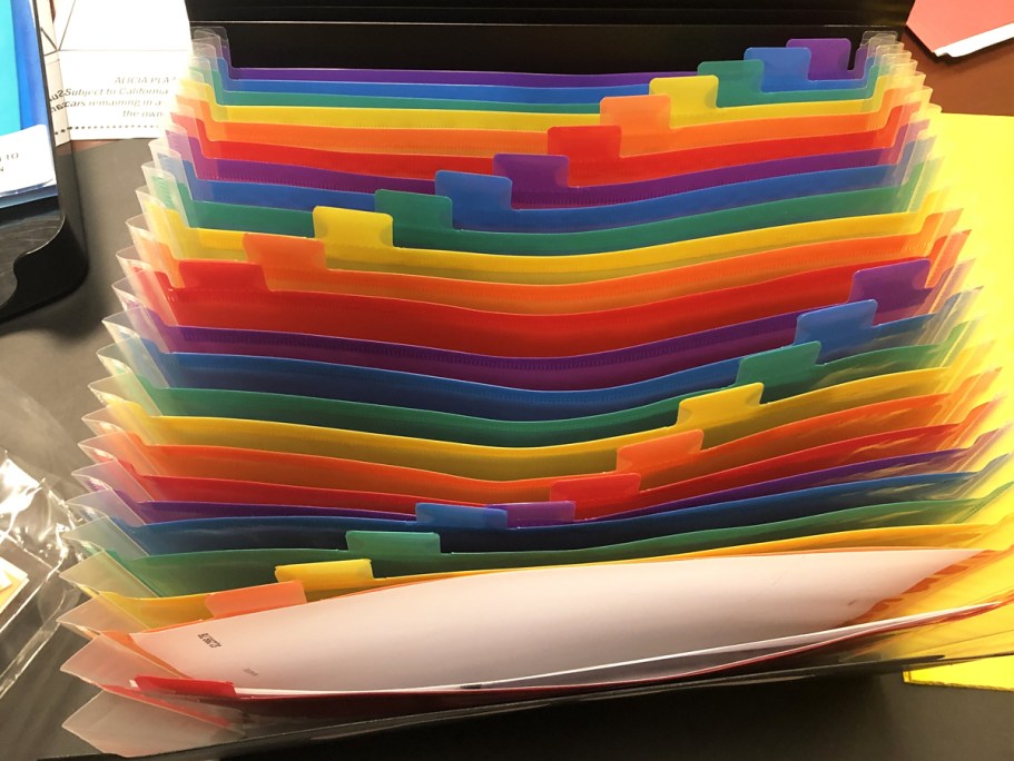 Expanding Accordion File Organizer Just $11.89 on Amazon