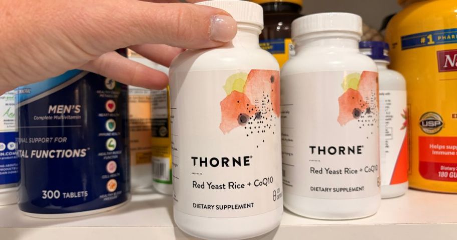 Thorne Red Yeast Rice + CoQ10 120-Count