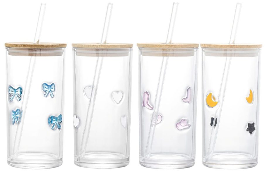Thyme & Table Glass Icon Sippers