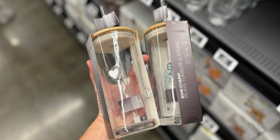 Check Out These New Glass Sippers Cups at Walmart
