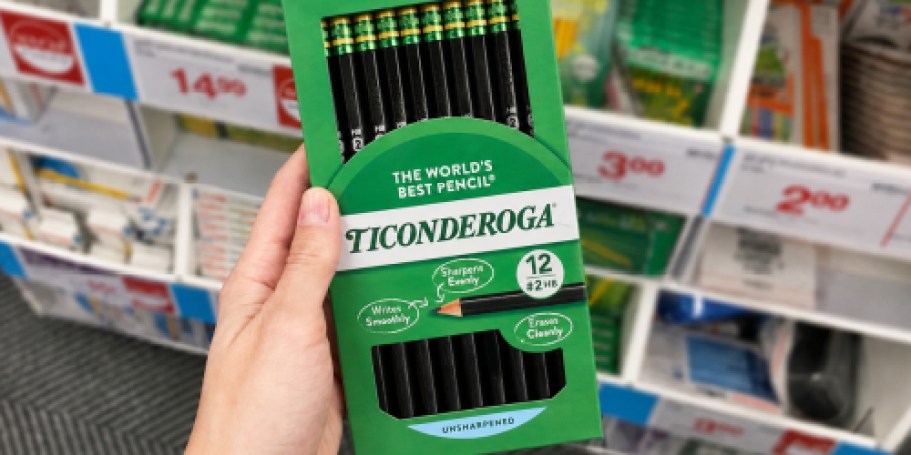 Ticonderoga Pencils 12-Pack Just $2.79 Shipped on Amazon