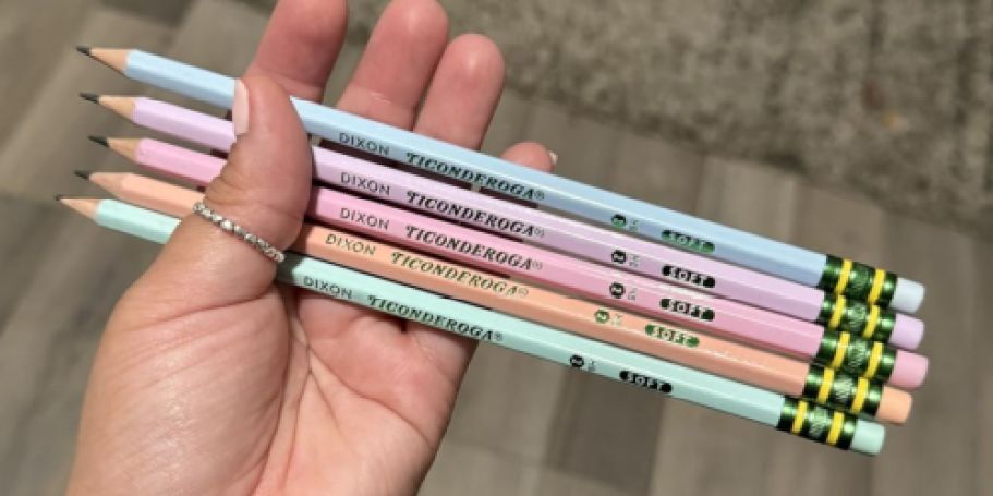 Ticonderoga Pastel Pencils 18-Count Just $5.49 Shipped on Amazon